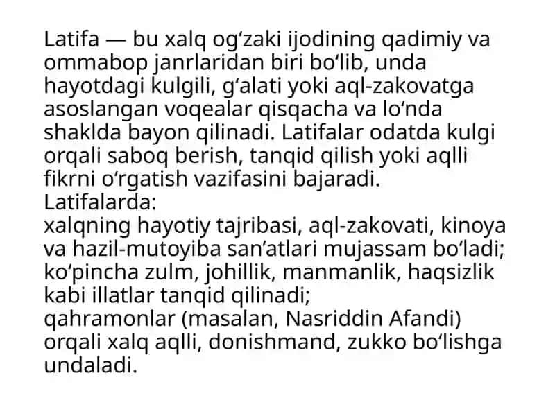 Latifaxalqog'zakiijodiningmavzujihatidanturlari 3