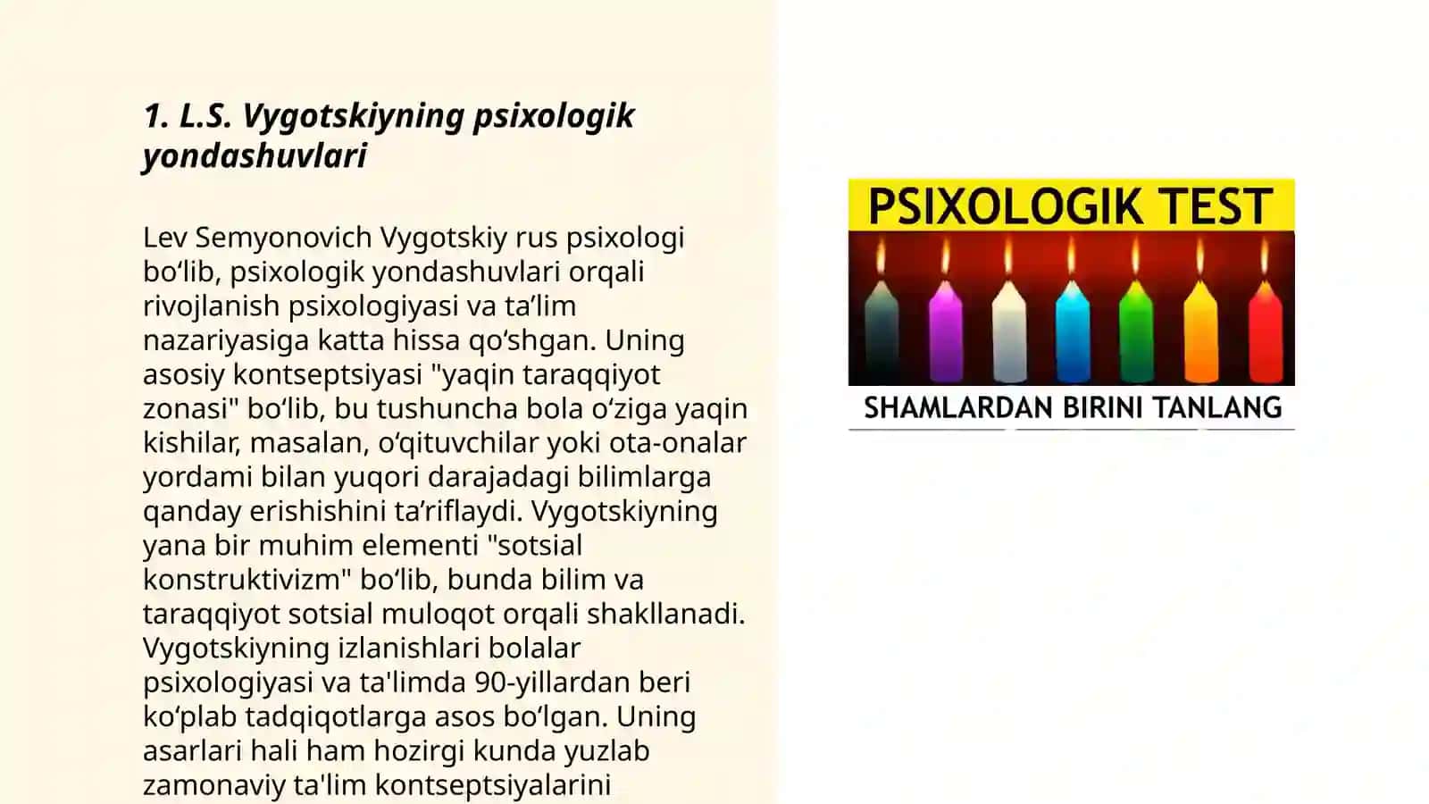L.S.Vigotiskiy ta’limoti psixologik yondoshuvlari 3