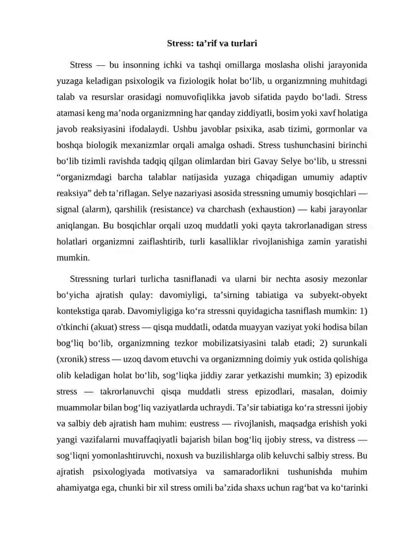 Стресс- причина всех болезней. Синдром хронической усталости. 3