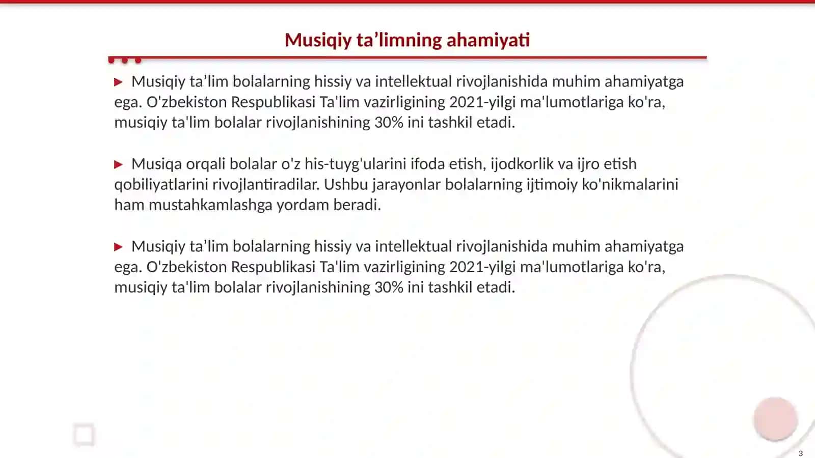 MTTda musiqiy taʼlim berishda tarbiyachining faoliyati 3