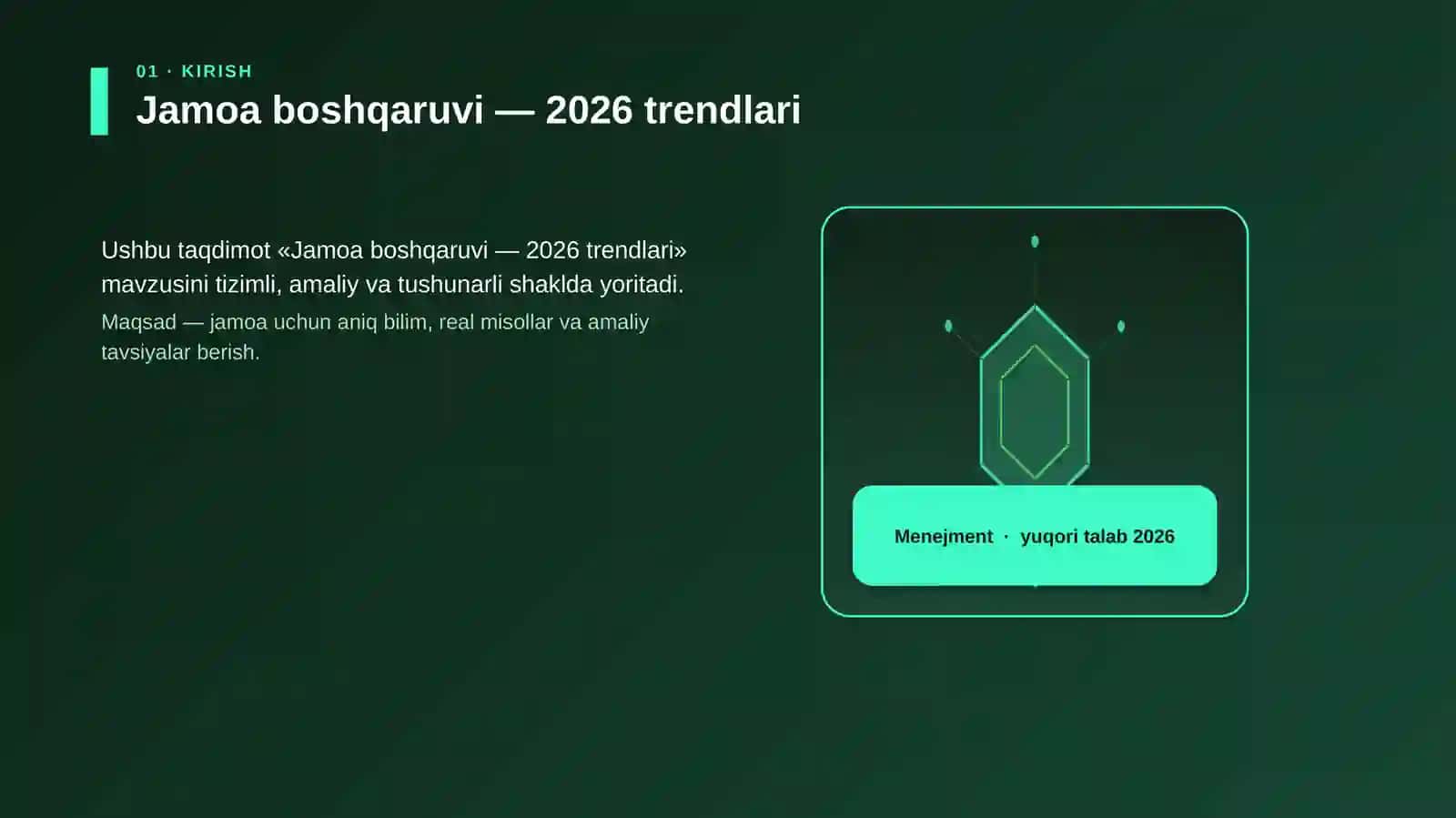 Jamoa boshqaruvi — 2026 trendlari 3