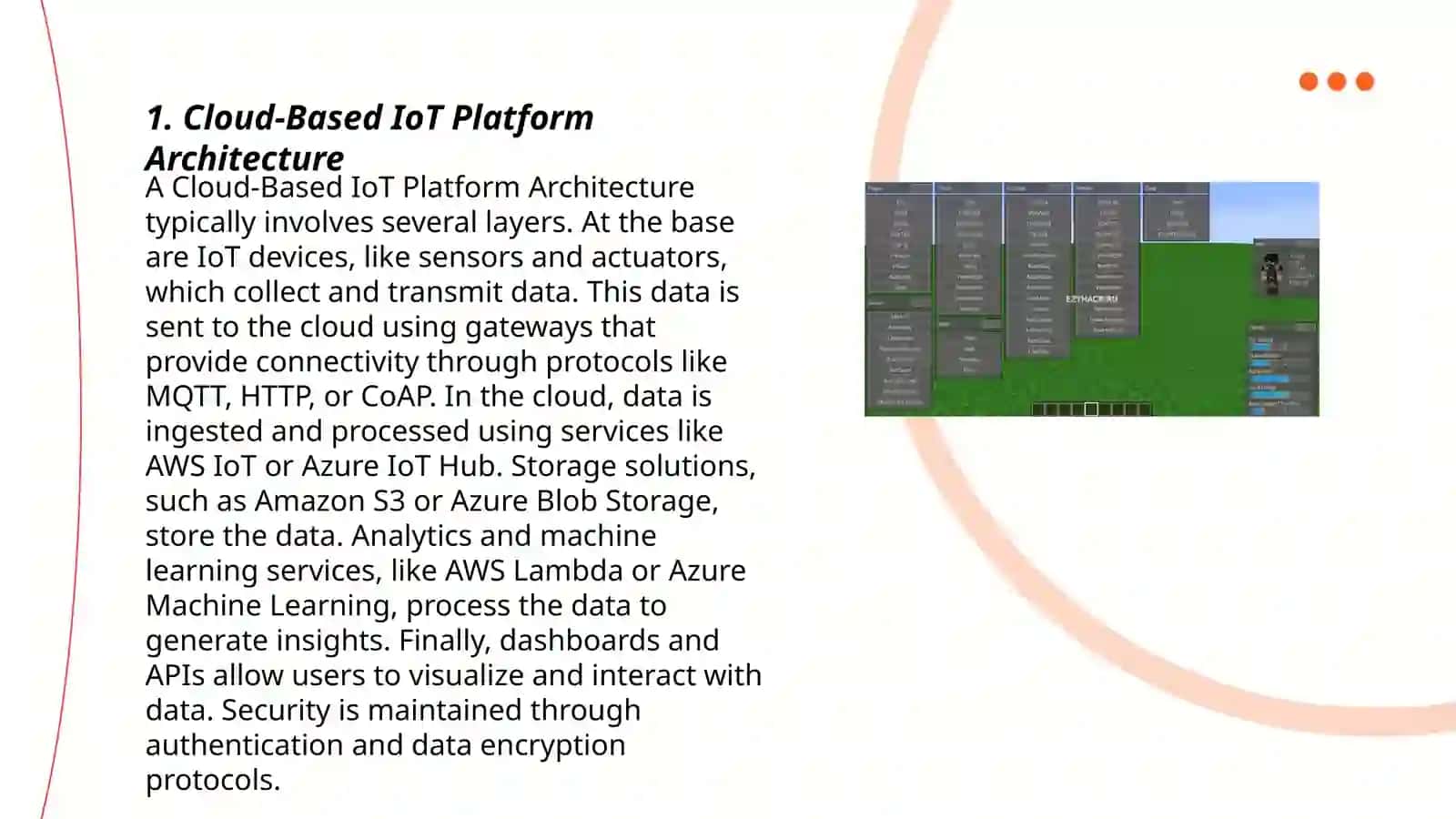 Cloud Based IOT Platforms with IOT Conncted tools and devices with example 3