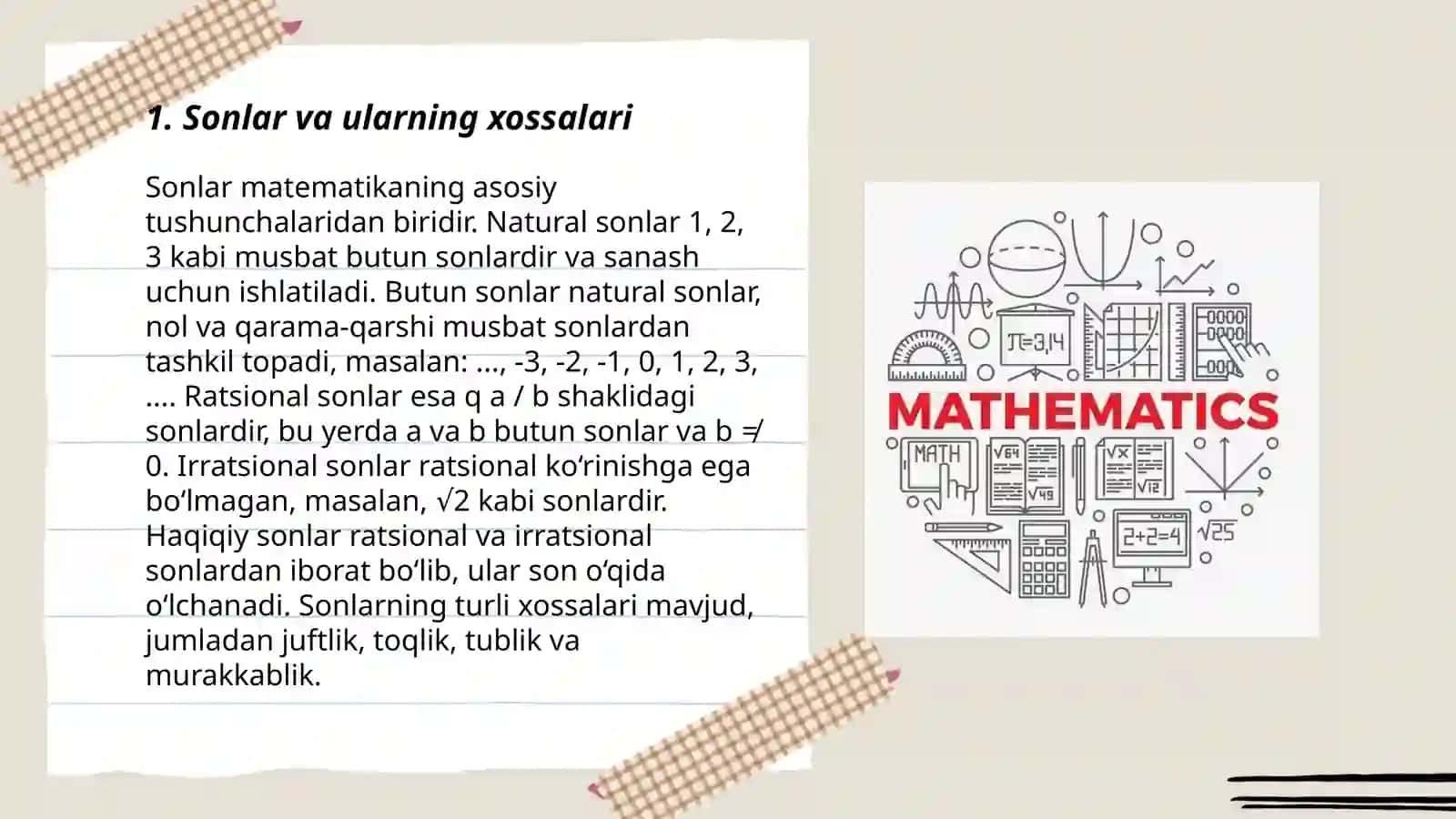 Elementar matematika 3