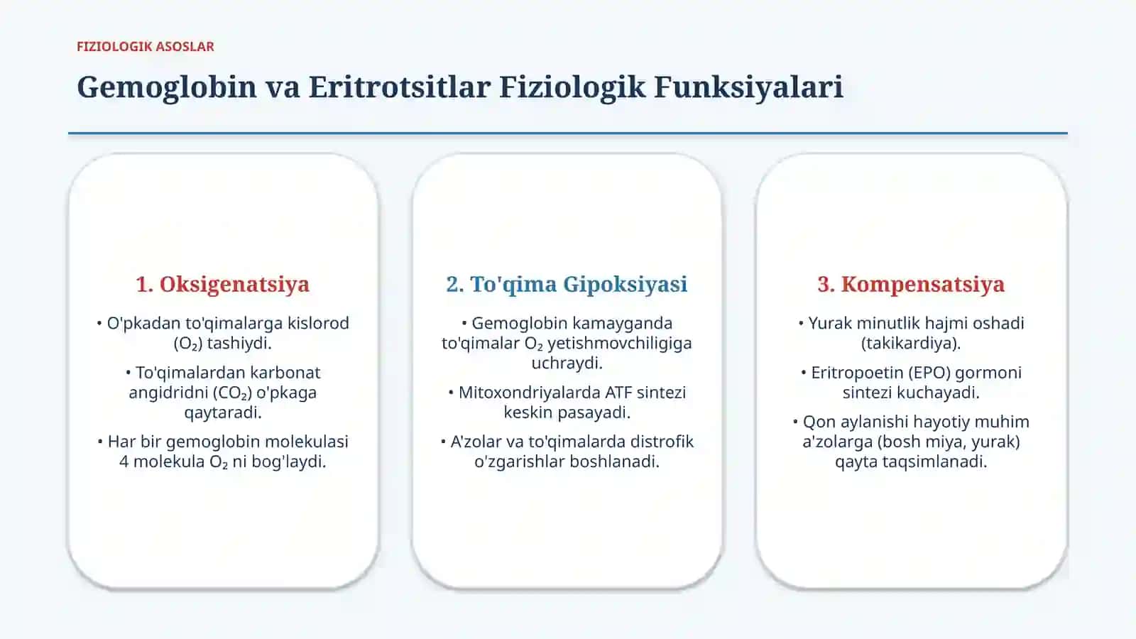 Kamqonlik (Anemiya) turlari va sabablari — 15 slayd 3