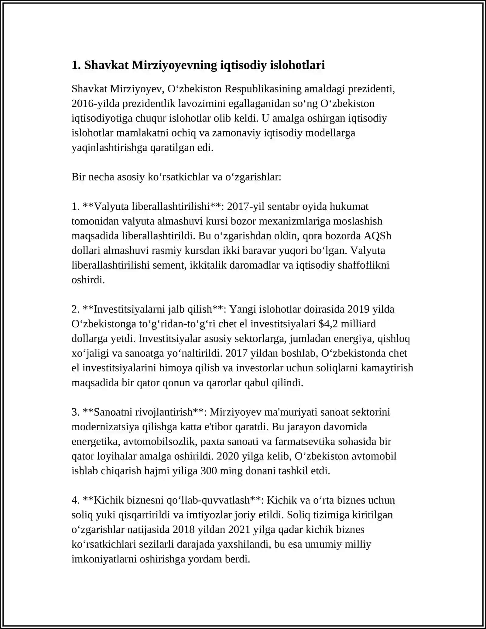 SHAVKAT MIRZIYOEV - O'ZBEKISTON RESPUBLIKASI PREZIDENTI 3
