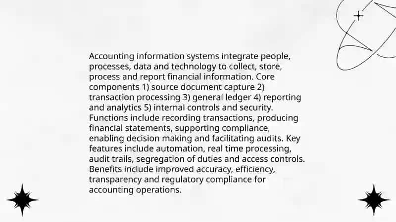 Working system in accounting 3