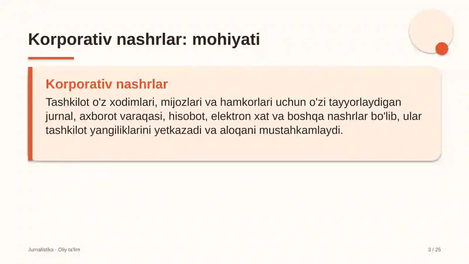 Bolalar musiqa va san'at maktablarida korporativ nashrlar 3
