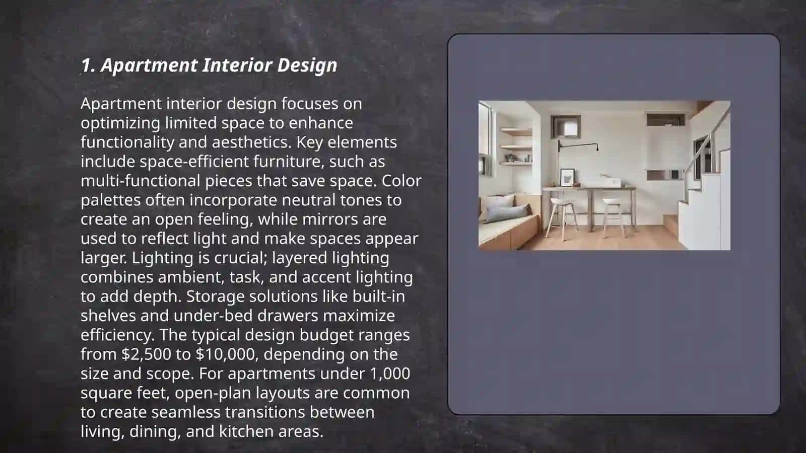 Apartment Interior Design 3