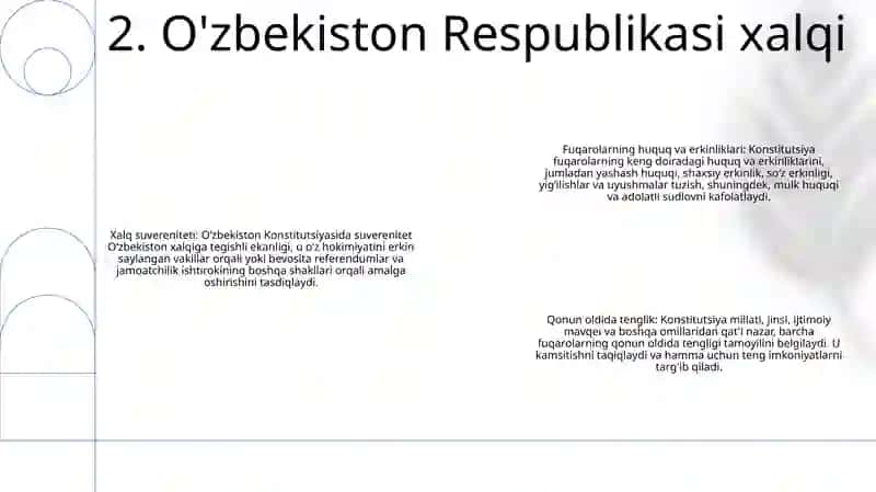 O'Zbekiston Respublikasi Konstitutsiyasi 3