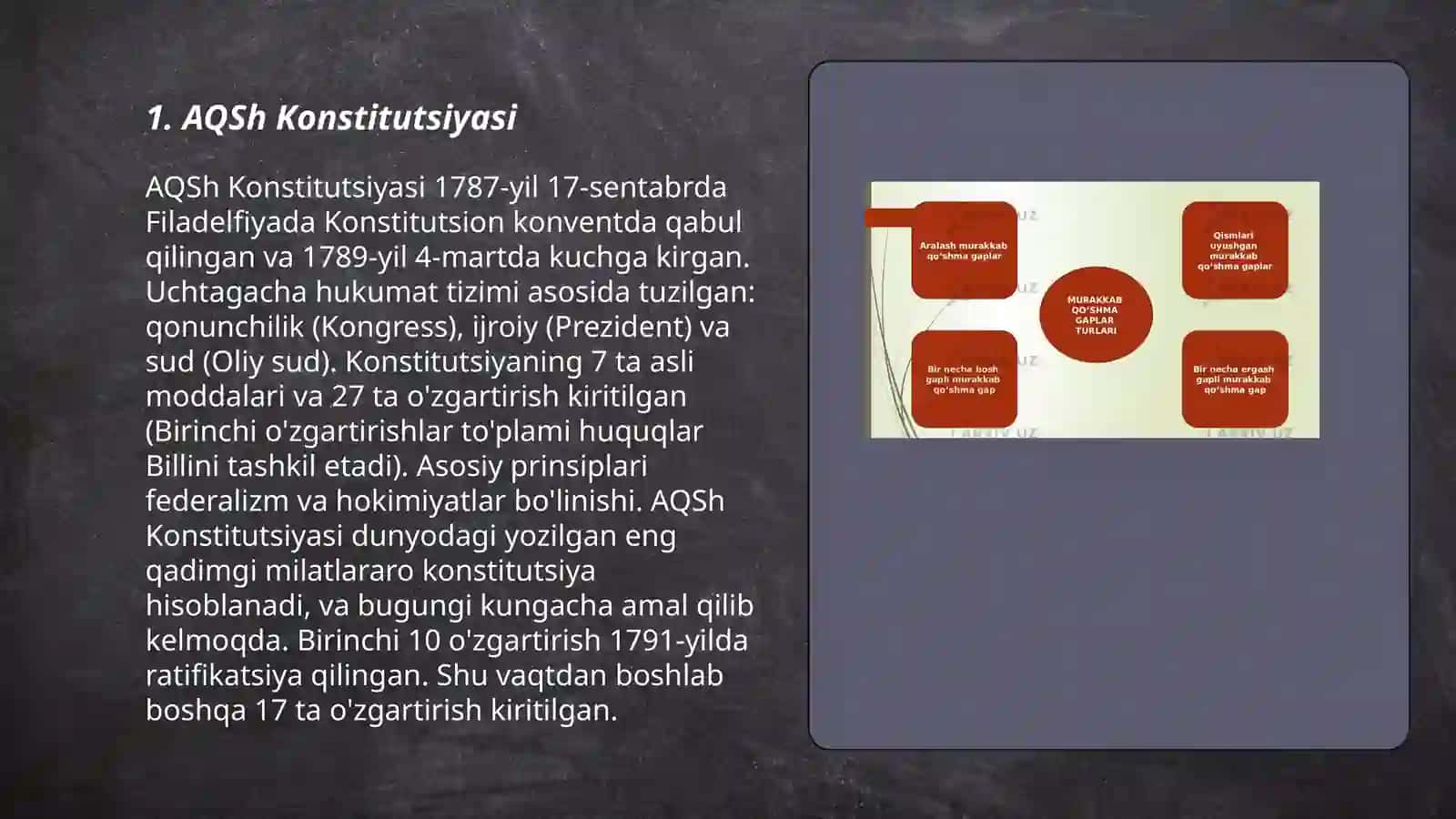 Amerika Qo'shma Shtatlarining Siyosiy Tizmi 3