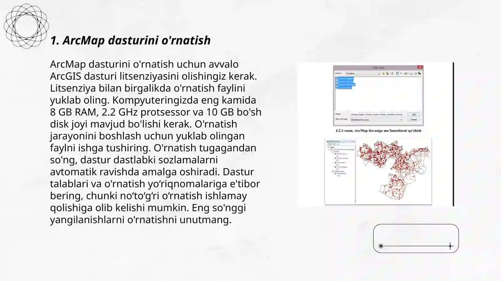 ArcMap dasturi 3