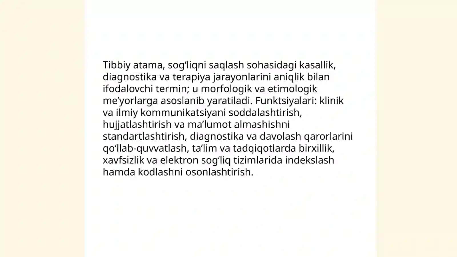 Tibbiy atamalarni qollanish xususiyatlari va yasalishi 3