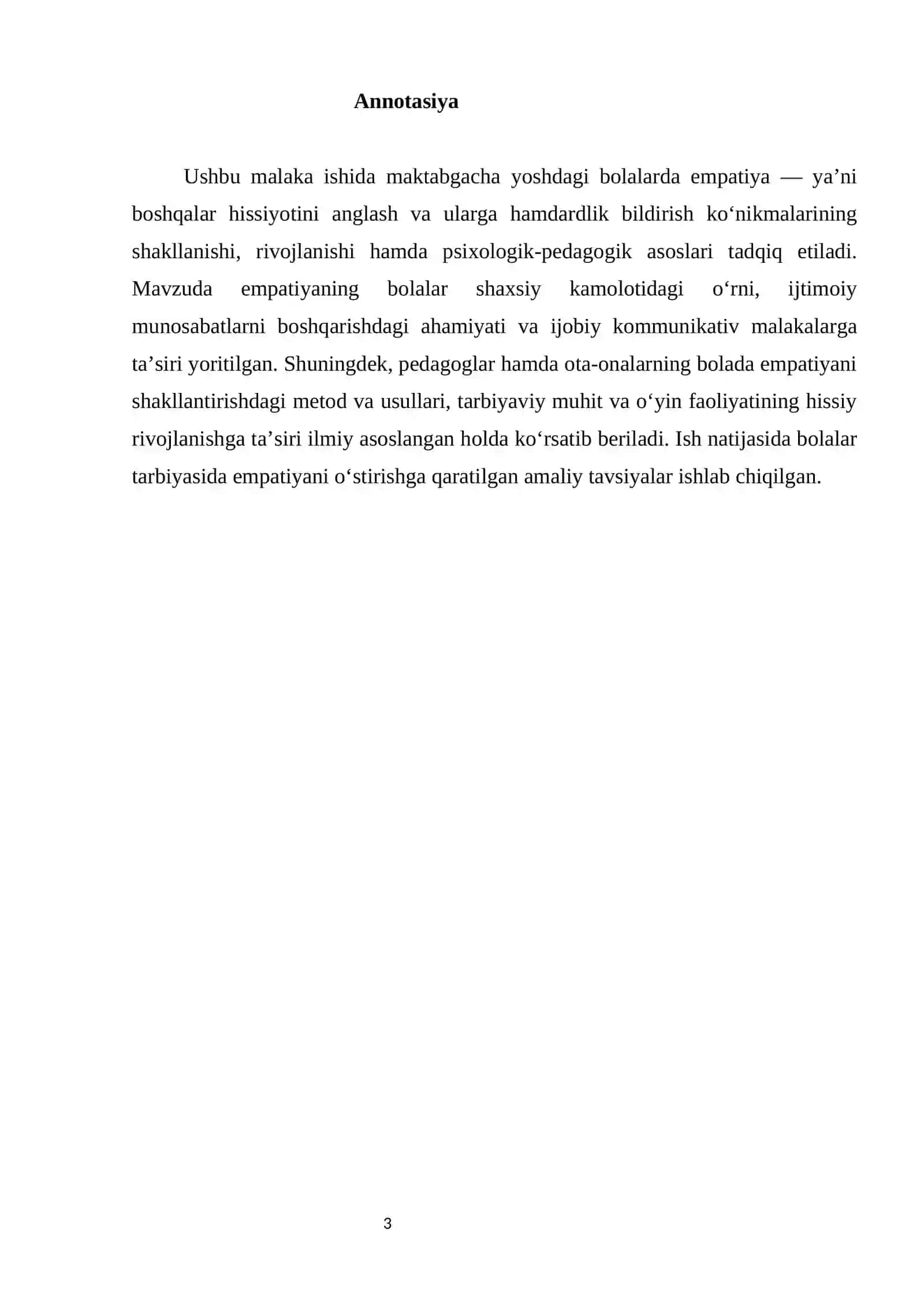 MAKTABGACHA TA'LIM TASHKILOTLARI DIREKTOR VA MUTAXASSISLARINI QAYTA TAYYORLASH VA ULARNING MALAKASINI OSHIRISH INSTITUTI 3