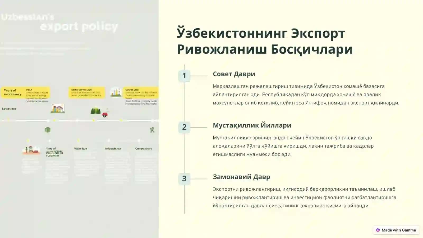 Экспортга Йўналтирилган Иқтисодиёт: Тажриба ва Назария 3