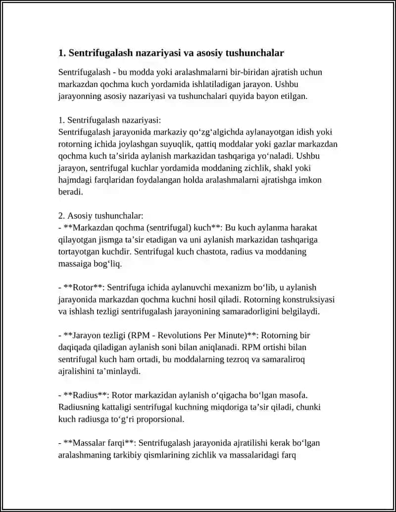 SENTRIFUGALASH 3