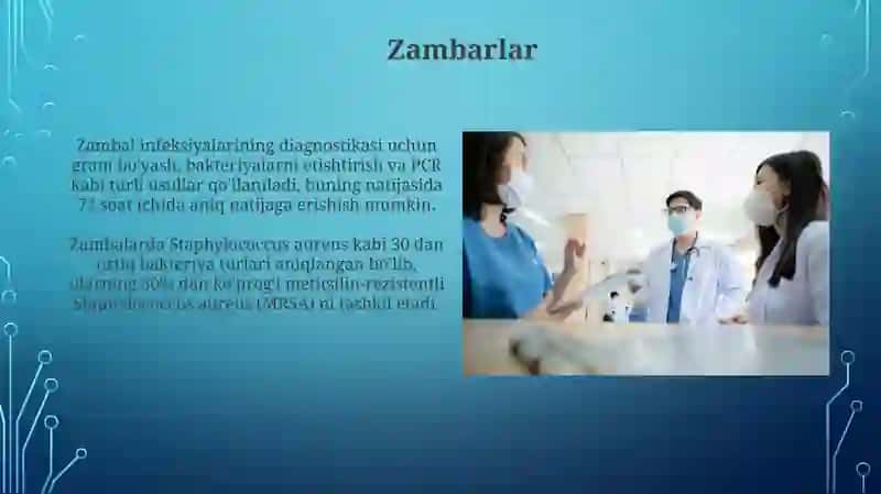 Kasalxona ichida tarqaluvchi yatrogen yuqumli kasalliklar qoʻzgʻatuvchilari va laboratoriya tashxisi 3