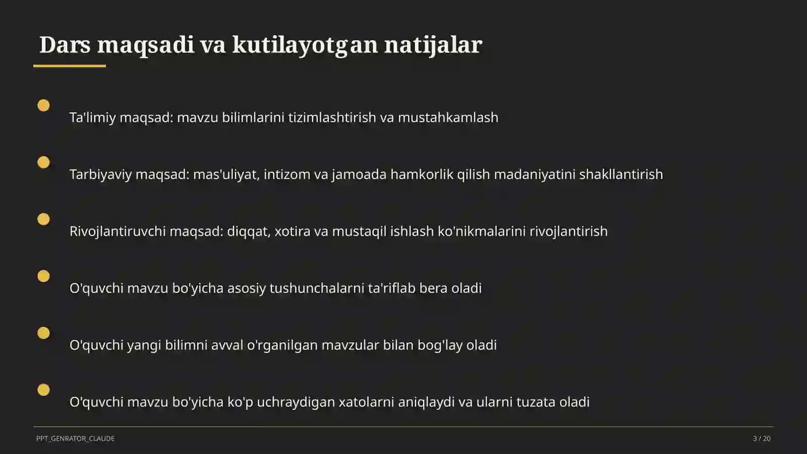 Yuqori sinflarda sun'iy intellekt darslari: nimani va qanday o'qitamiz? 3
