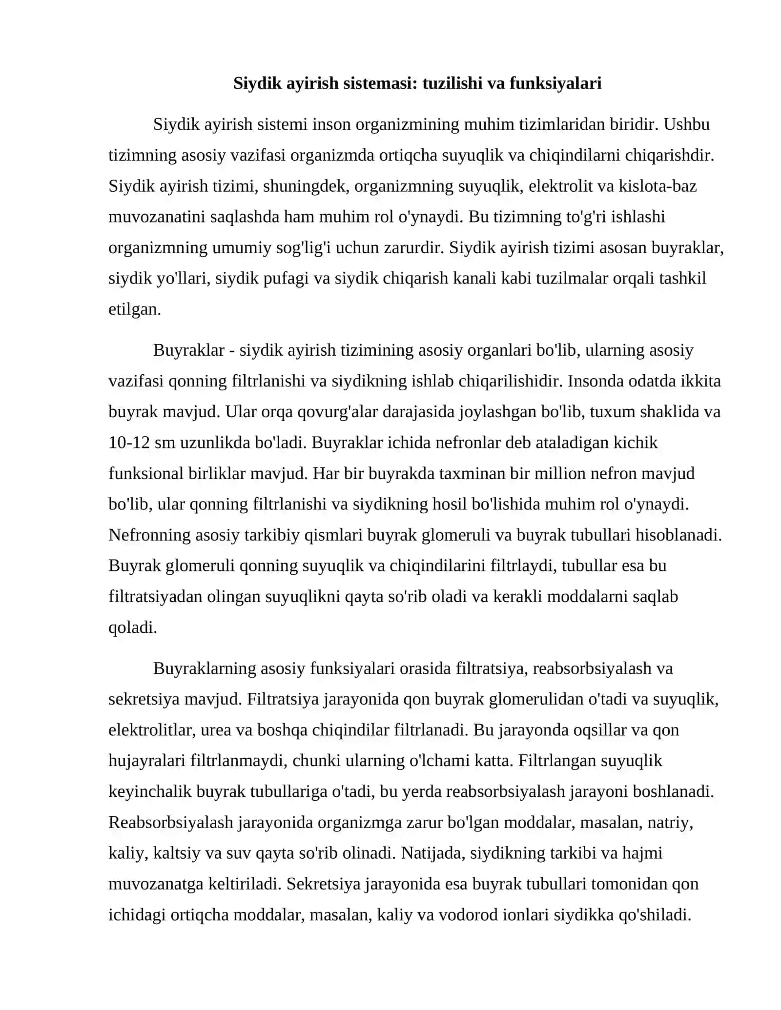 REFERAT siydik ayirish sistemasi kasalliklari 3