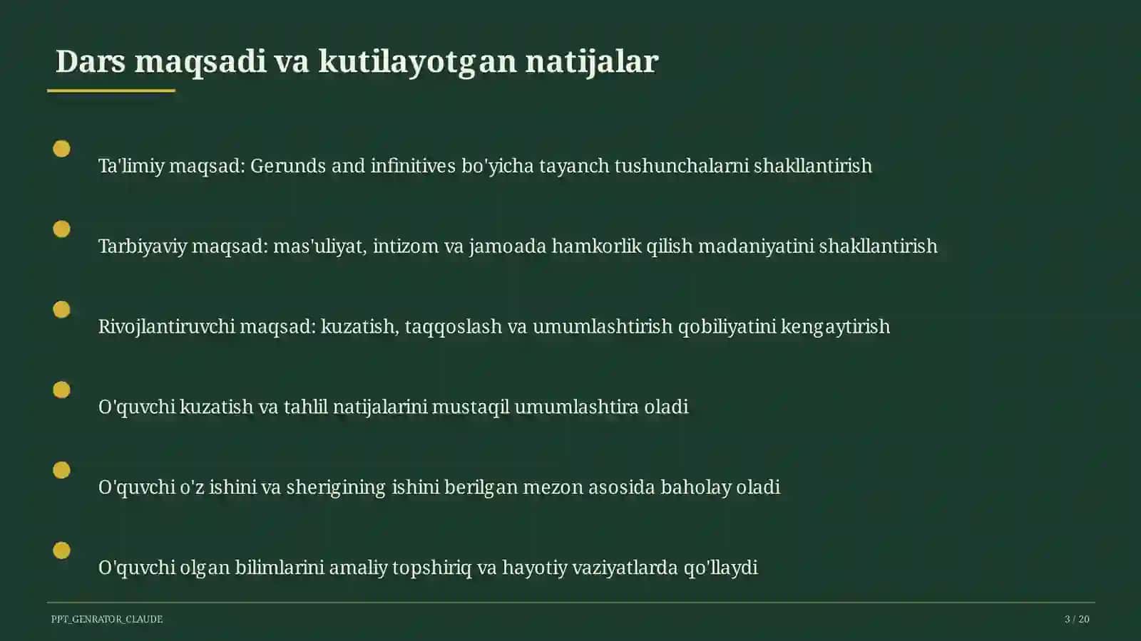 Gerund va infinitive 3