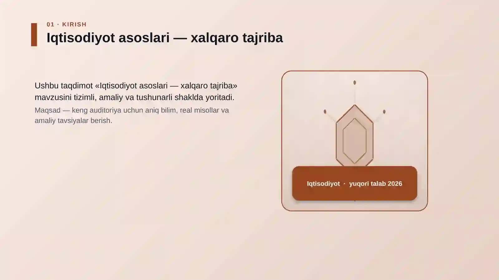 Iqtisodiyot asoslari — xalqaro tajriba 3