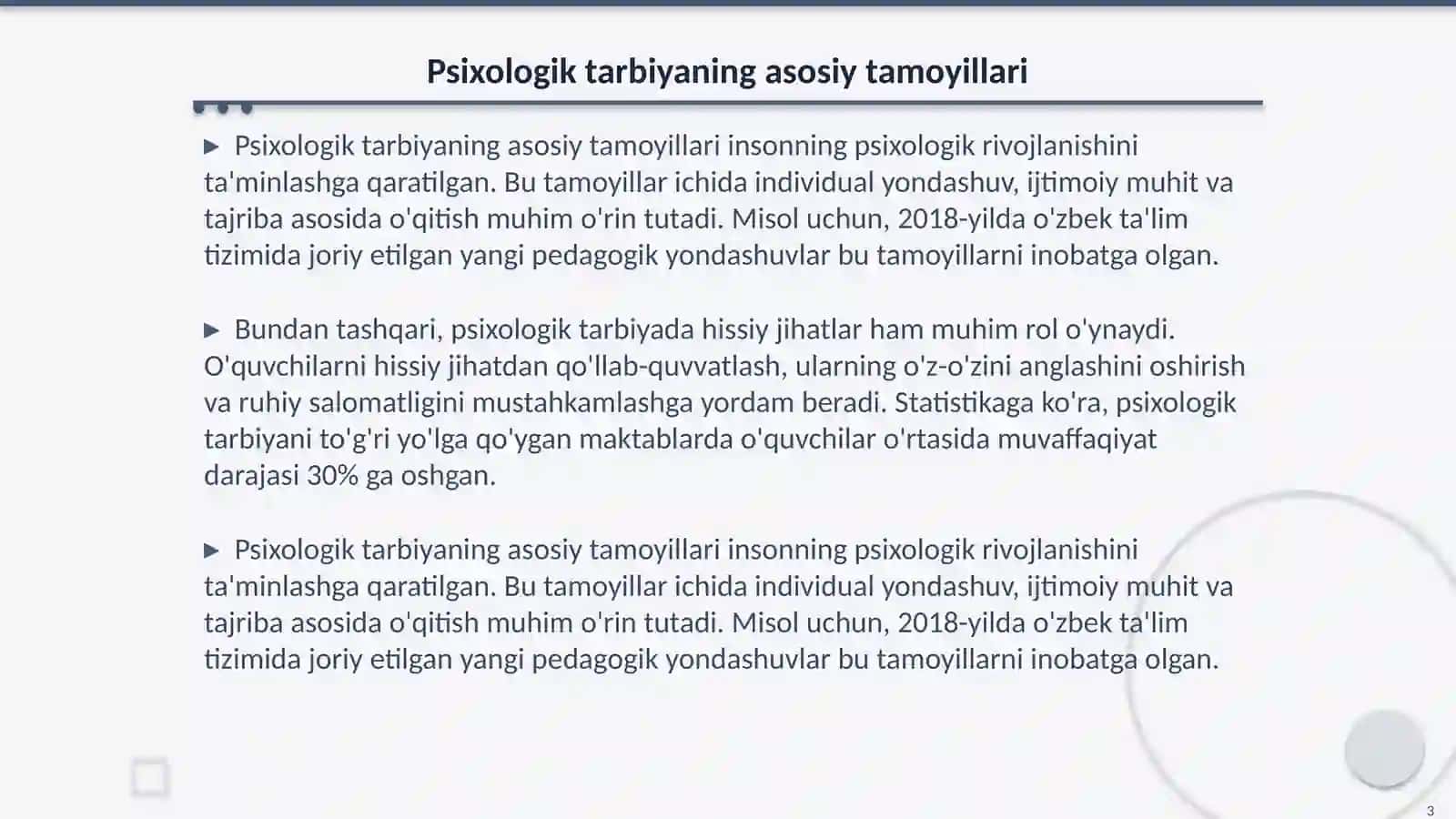 Psixologik tarbiya va hissiy intellekt 3