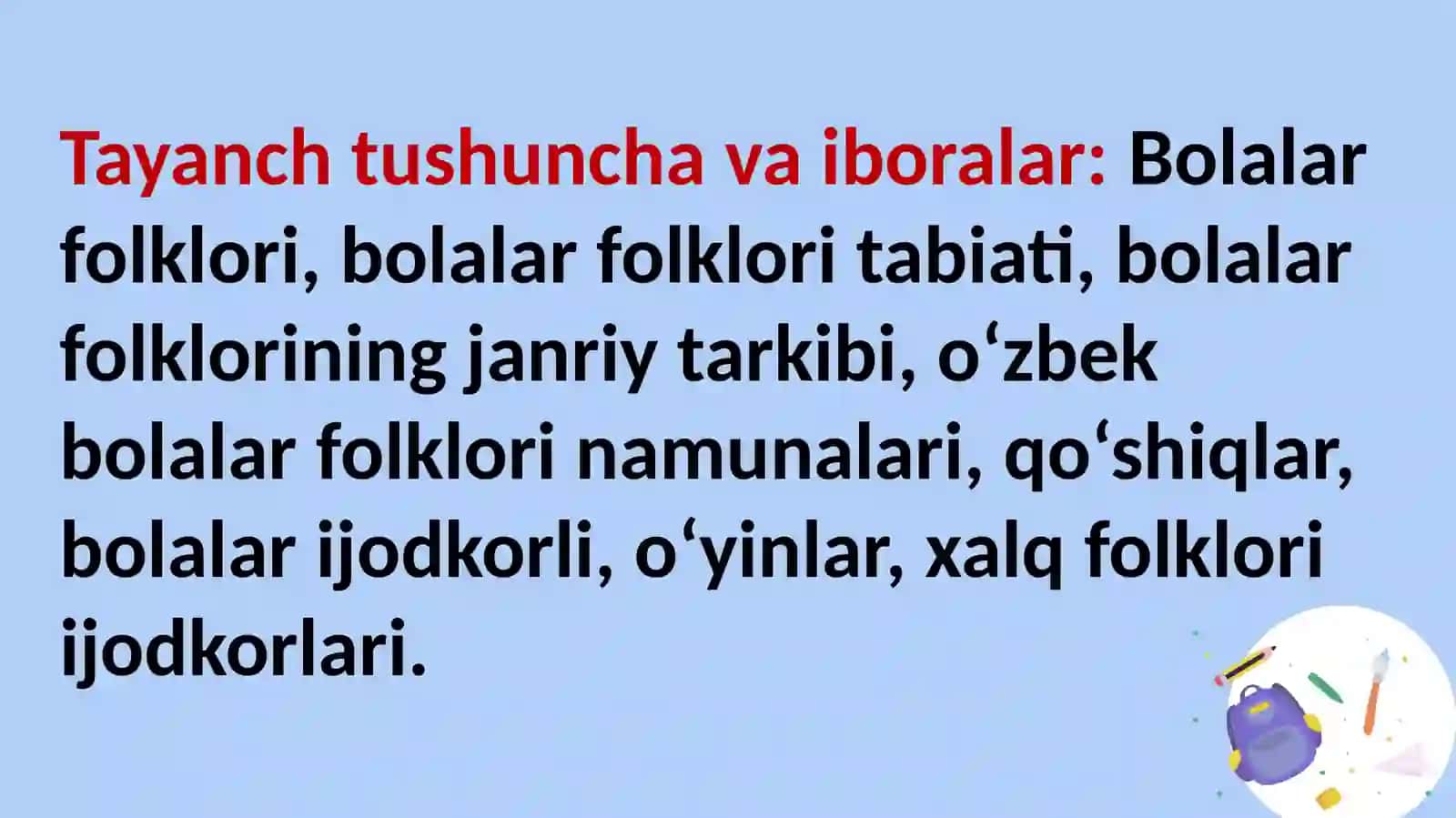 BOLALARFOLKLORITABIATI 3