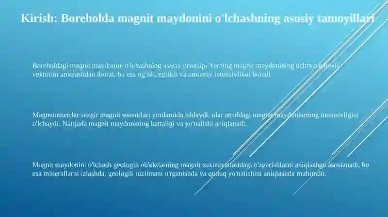 Burgʻu quduqlarida magnit maydoni ulchash usulari 3