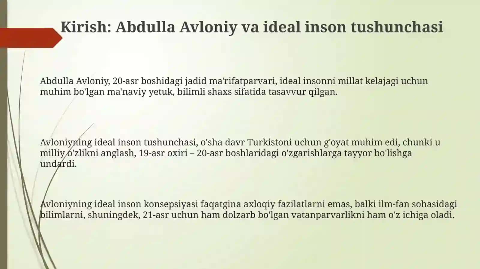 Abdulla Avloniyning komil inson haqidagi qarashlari 3