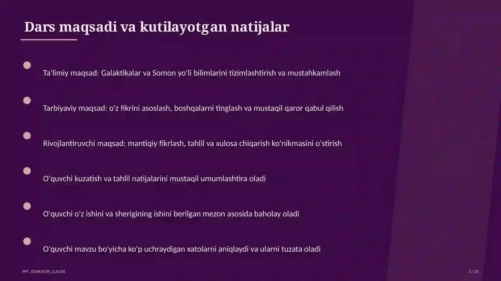 Galaktikalar va Somon yo'li (11-sinf) 3