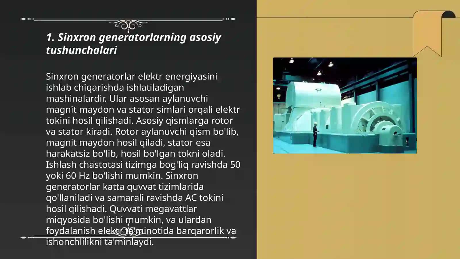 Sinxron generatorni paralel ishga tushirilishi 3