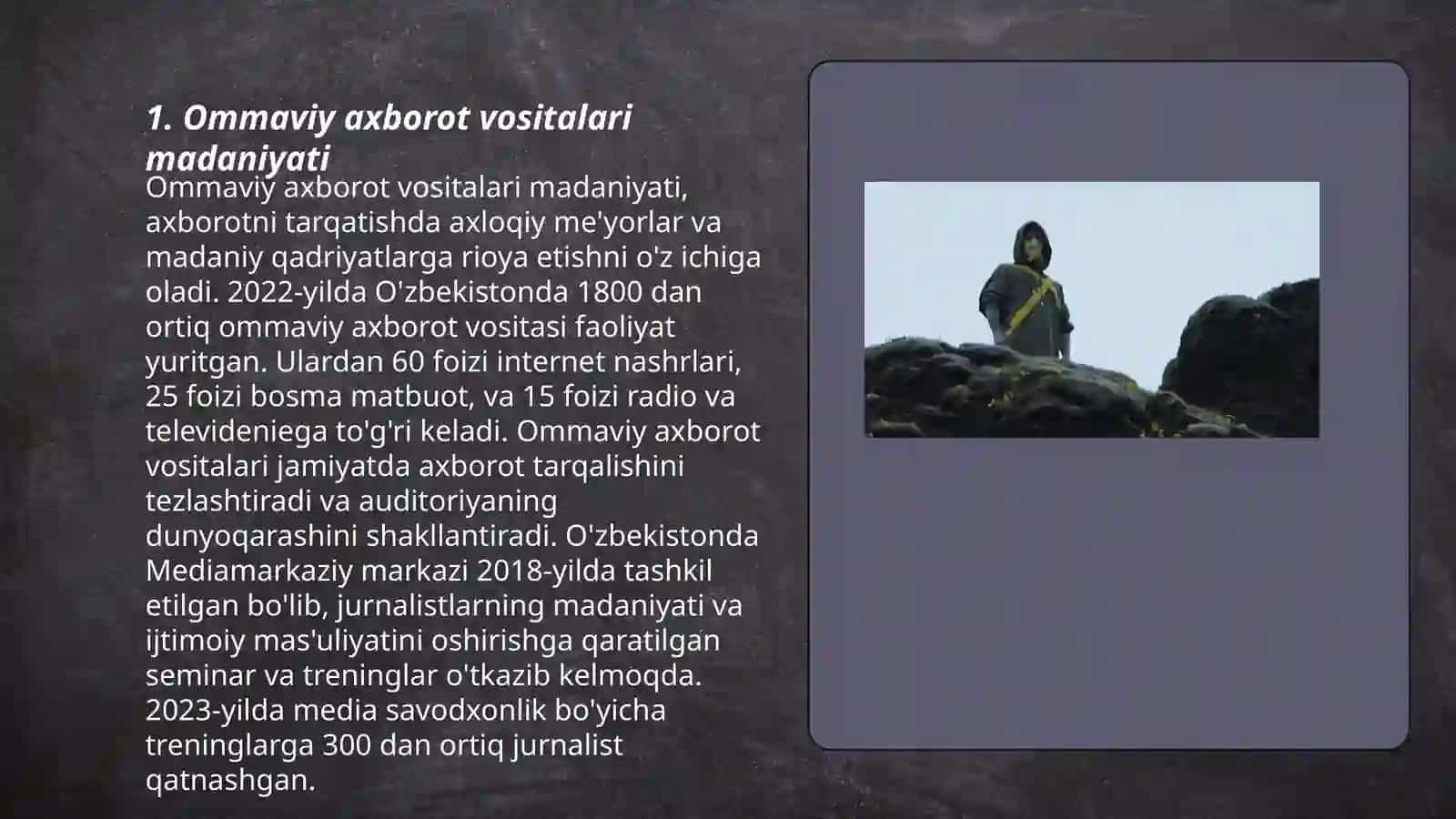 Ommaviy axborot vositalari madaniyati 3