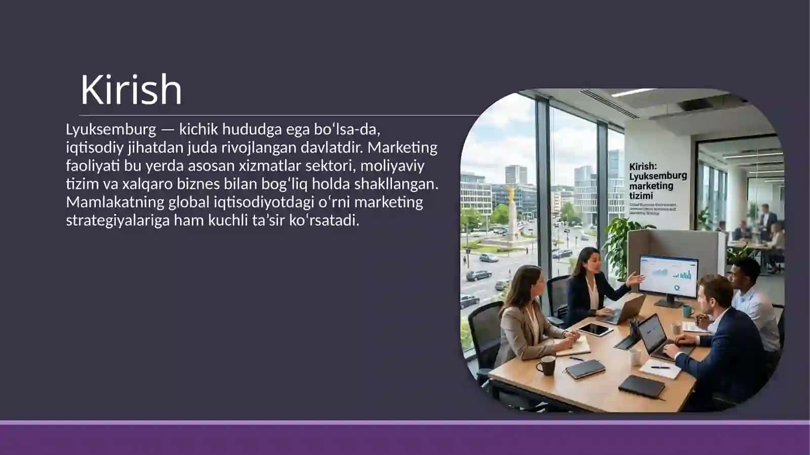 LYUKSEMBURGDAGI MARKETING XUSUSIYATLARI 3