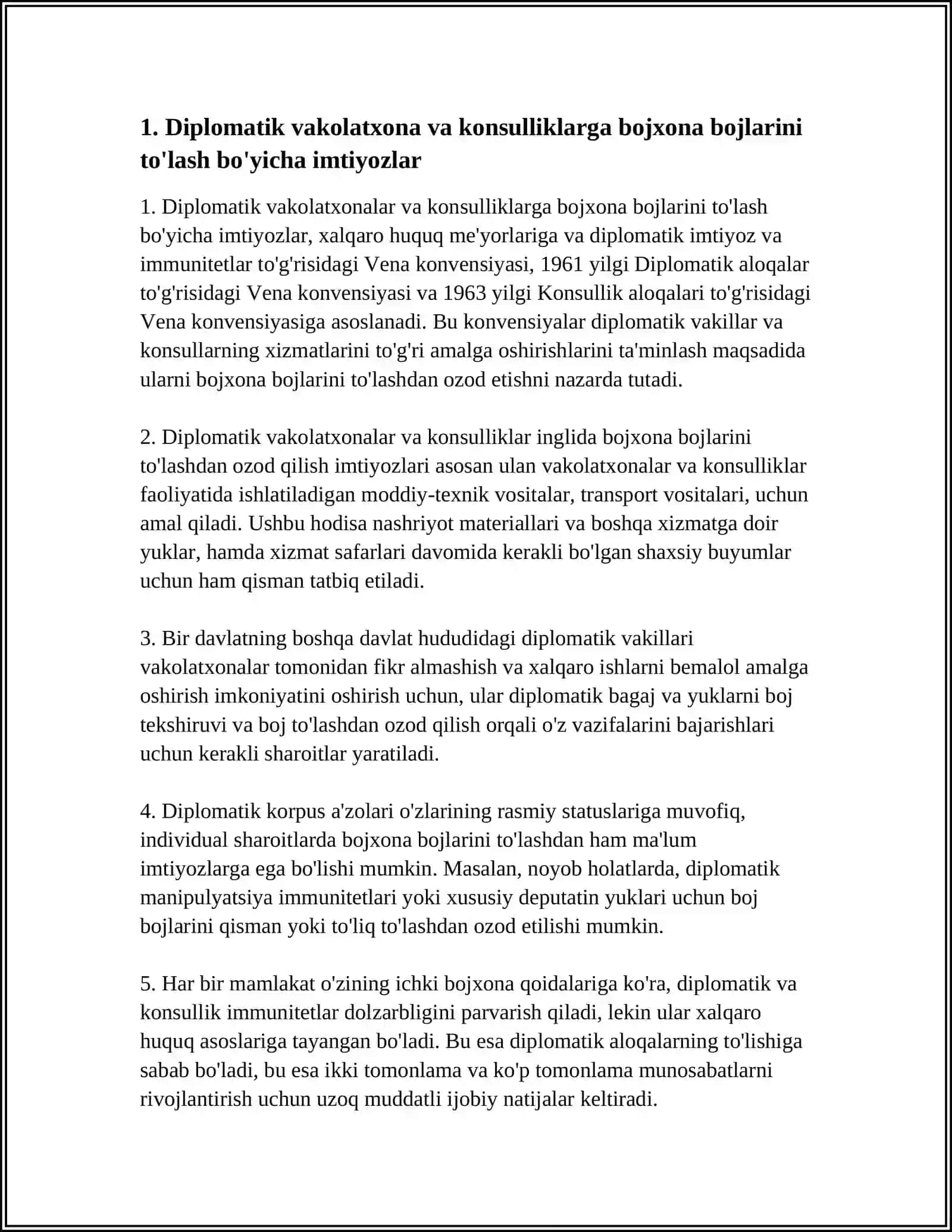 BOJXONA BOJLARINI TO'LASH BO'YICHA IMTIYOZLAR 3