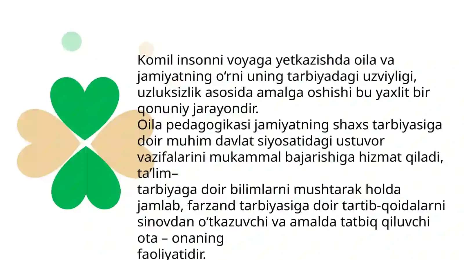 Oilapedagogikasifanidantayyorlagan taqdimot 3