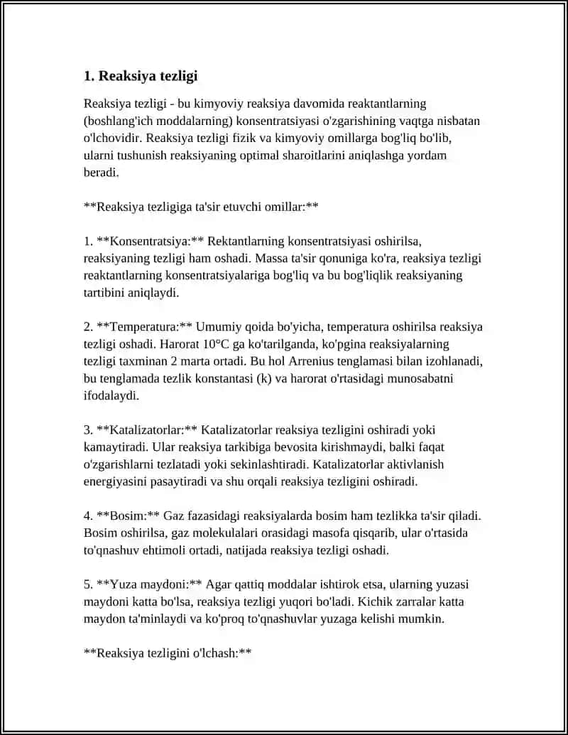 KIMYOVIY KINETIKA KIMYOVIY MUVOZANAT 3