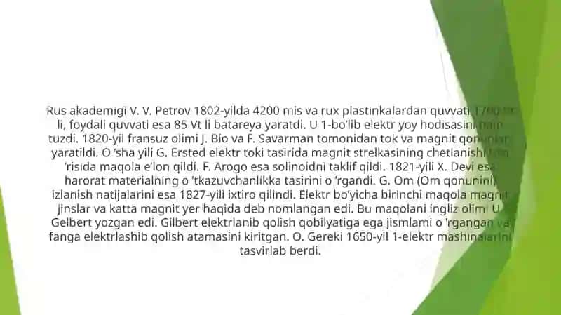 Elektr  mashinalarining rivojlanish tarixi 3