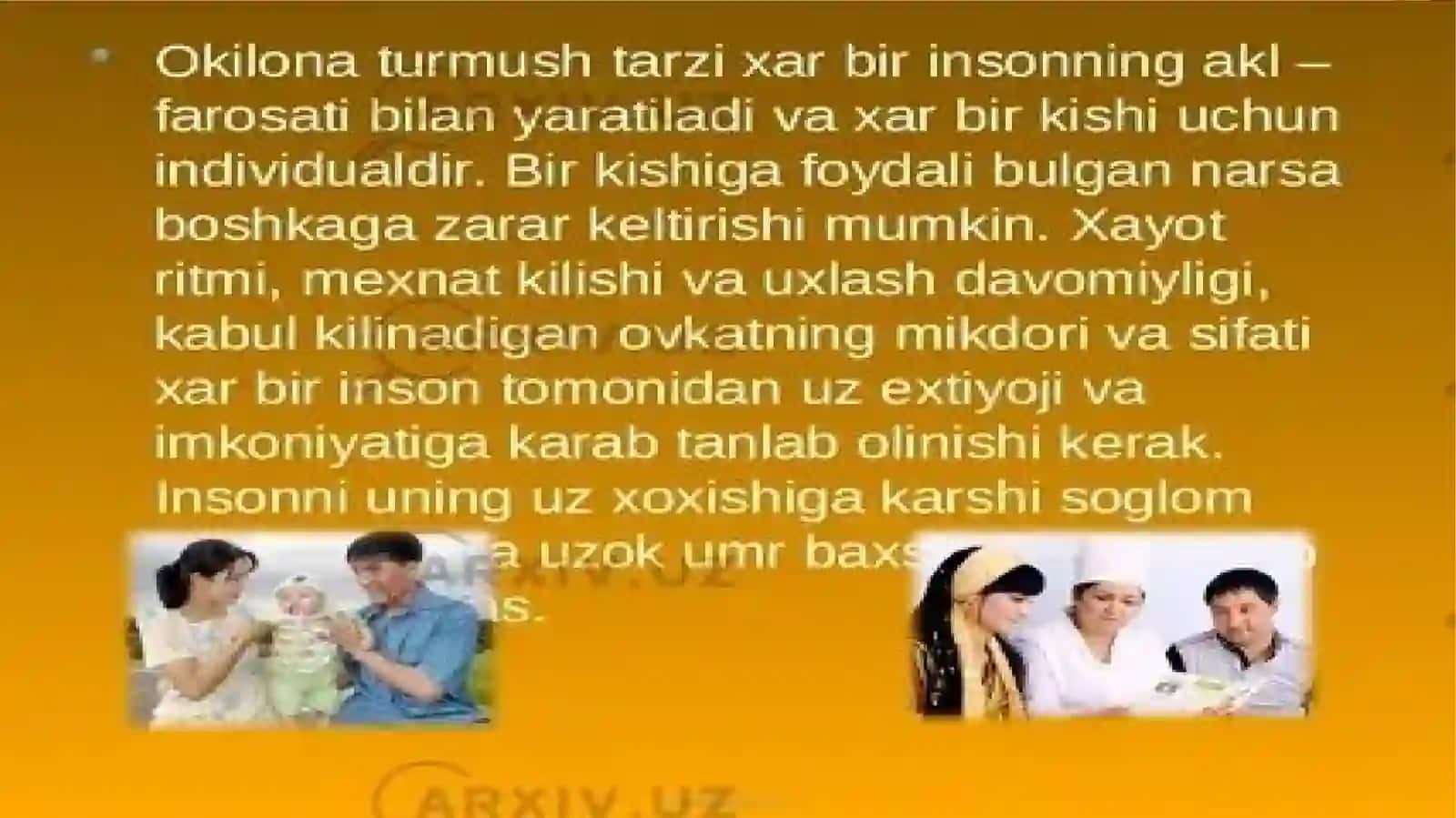 Sog'lom turmushtarzi xafsiz immuniyasiya 3