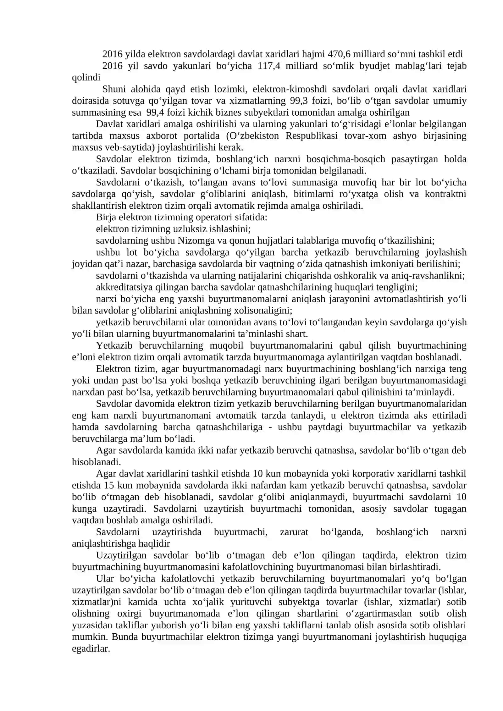DAVLAT XARIDINING ELEKTRON TIZIMINI ISHLAB CHIQISH STRATEGIYALARI 3
