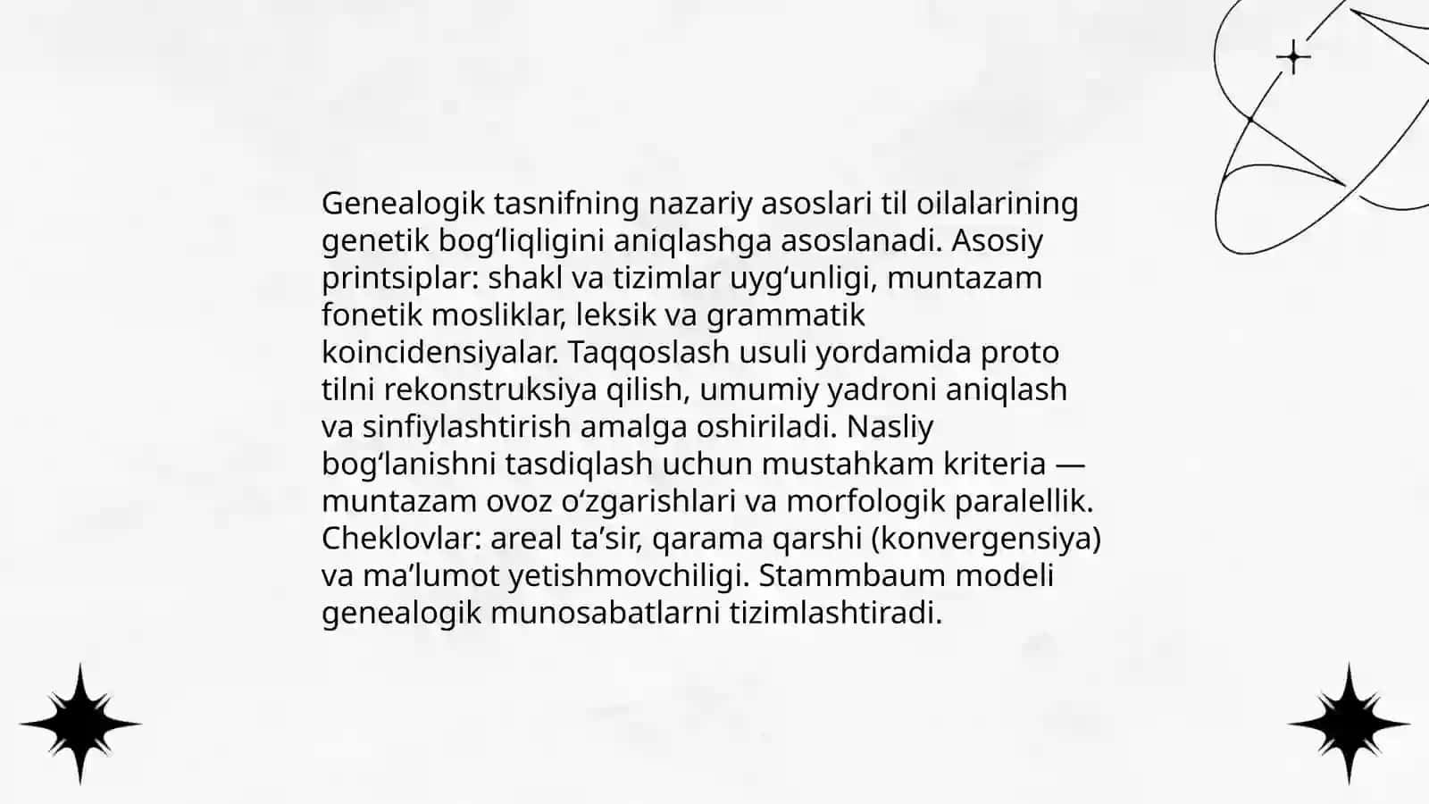 Tillarning geneologik tasnifi 3