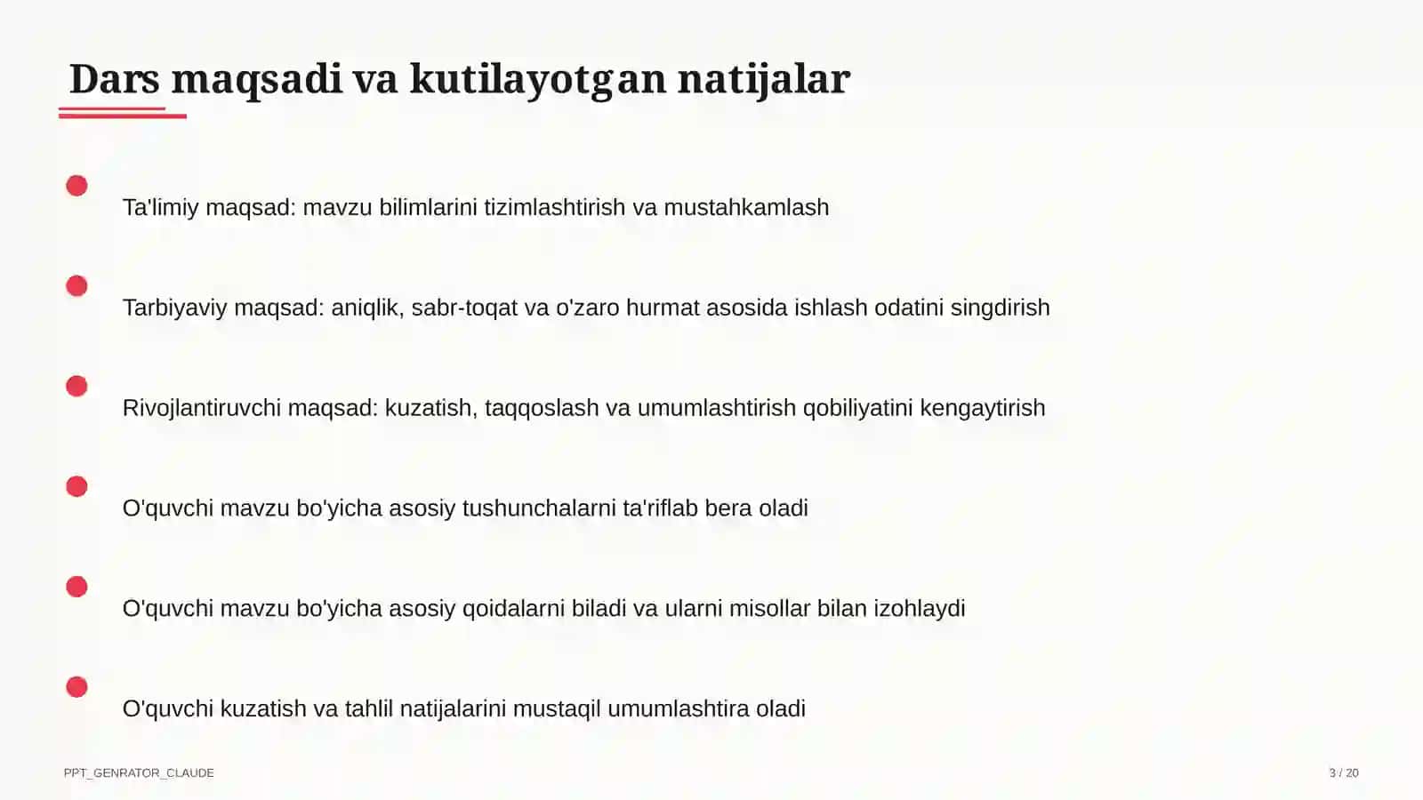 ChatGPT yordamida dars materiallari tayyorlash 3