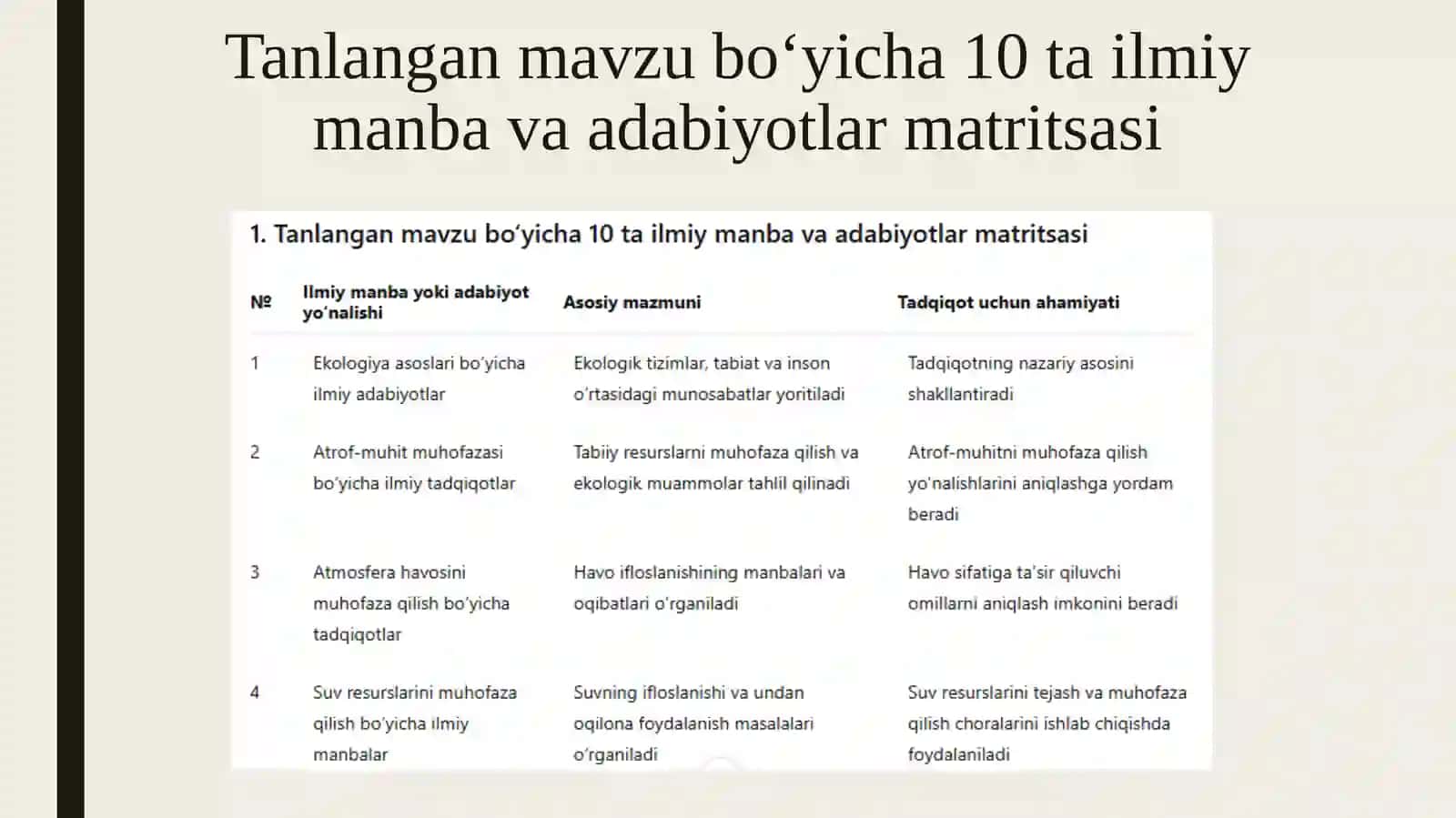 EKOLOGIYA VA ATROF-MUHIT MUHOFAZASINING ZAMONAVIY MUAMMOLARI VA ULARNI BARTARAF ETISH YO‘LLARI 3