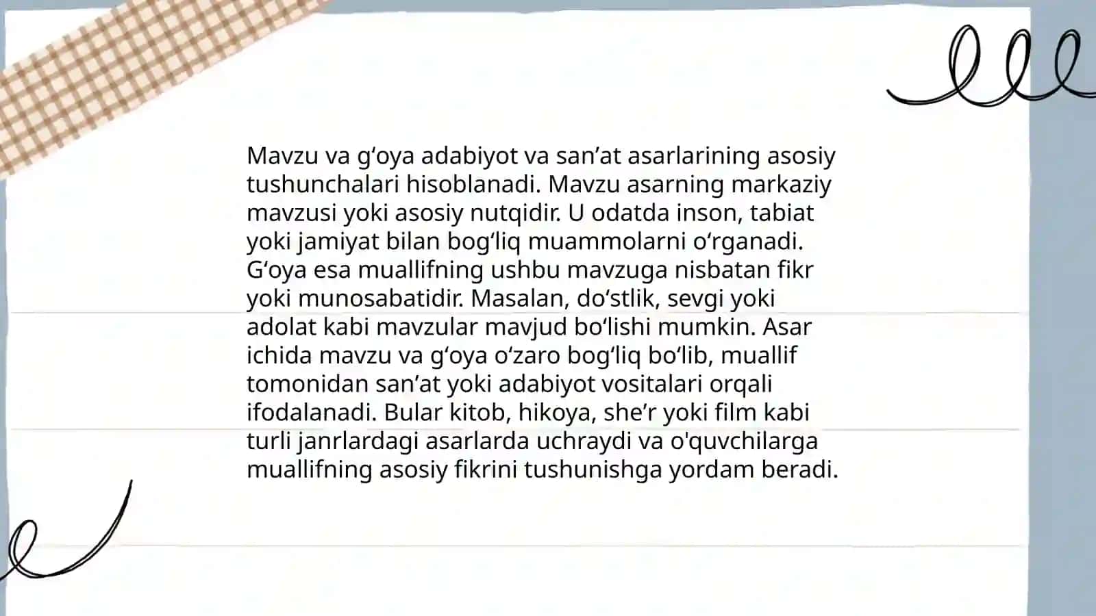 Mavzu va ğoya 3