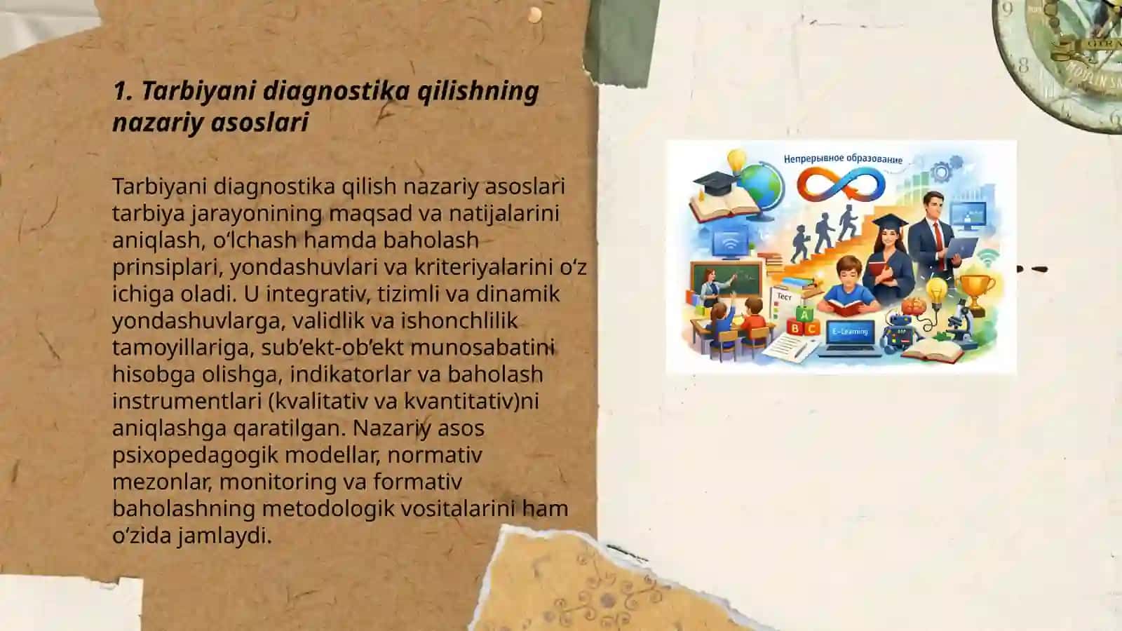Tarbiya. Faolyati diagnostika 3