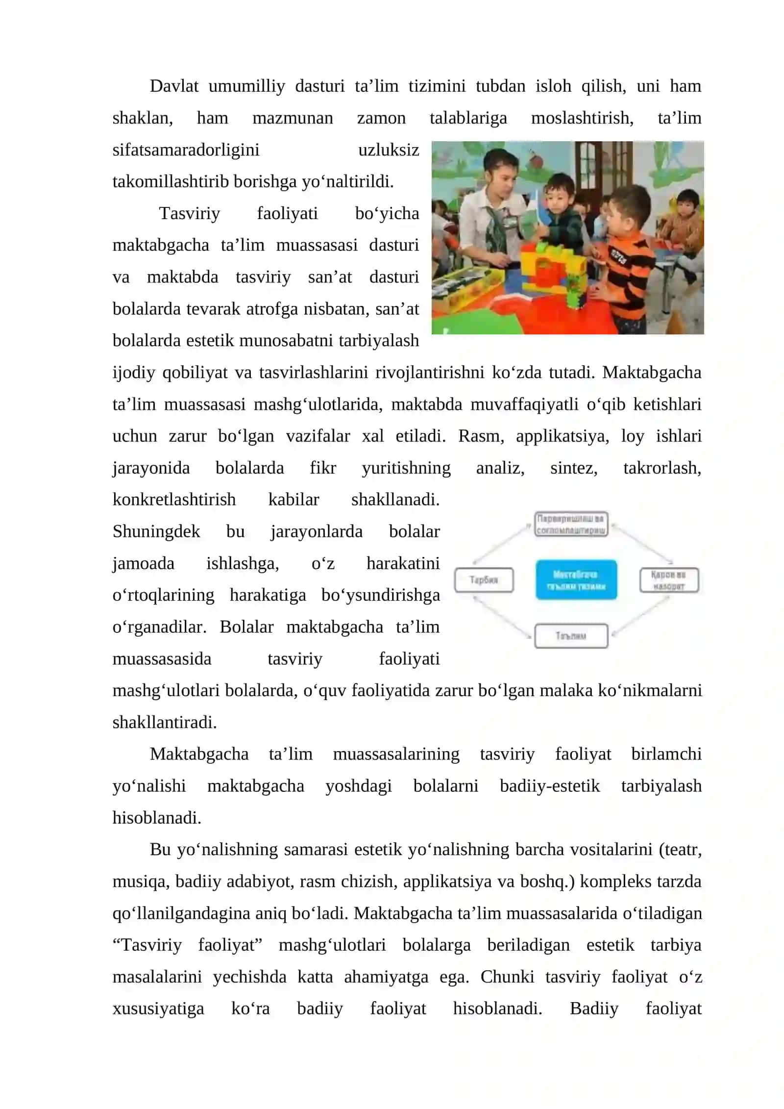 Maktabgacha yoshdagi bolalarni tasviriy faoliyat  jarayonidagi idrokini rivojlanishi 3