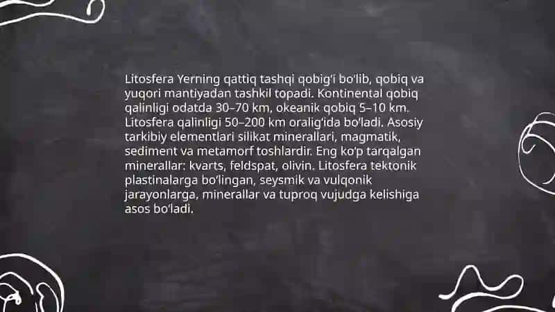 Litosfera 3