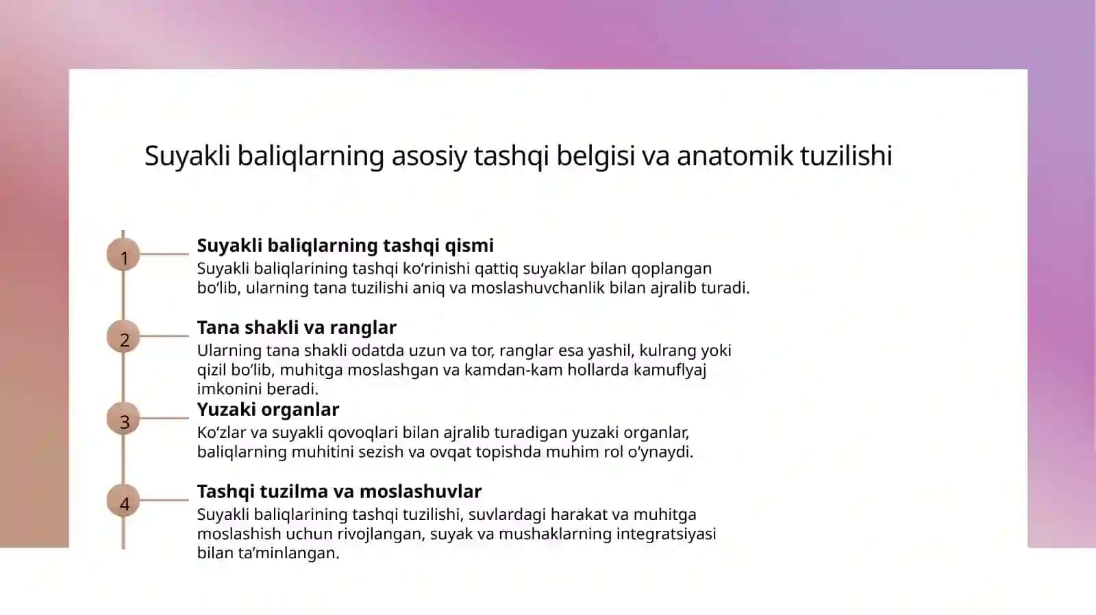 Suyakli baliqlar 3