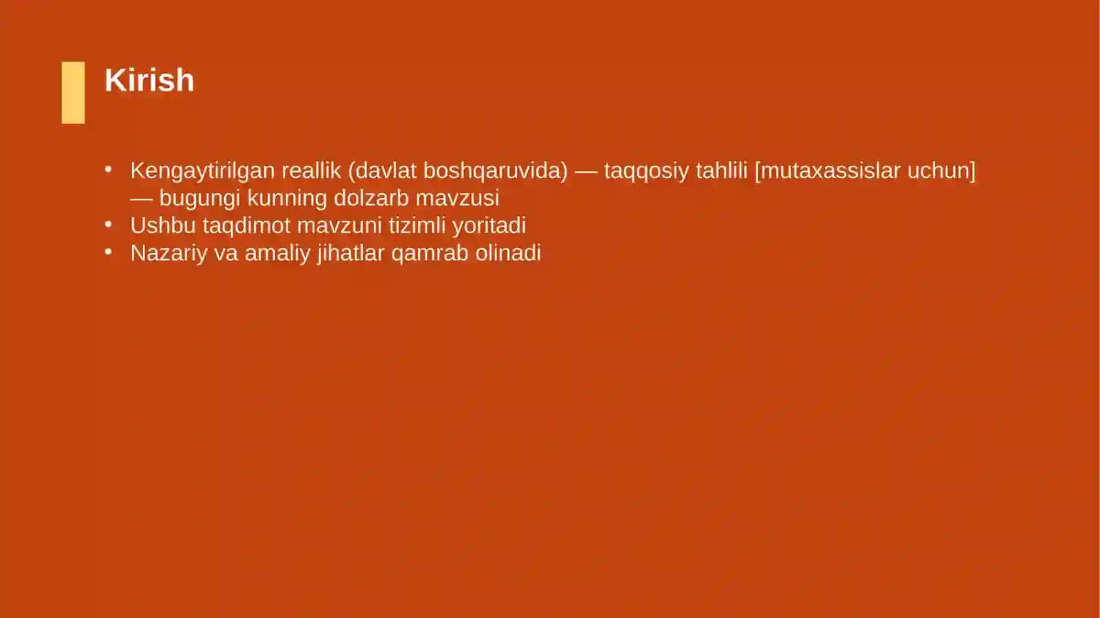 Kengaytirilgan reallik (davlat boshqaruvida) — taqqosiy tahlili [mutaxassislar uchun] 3