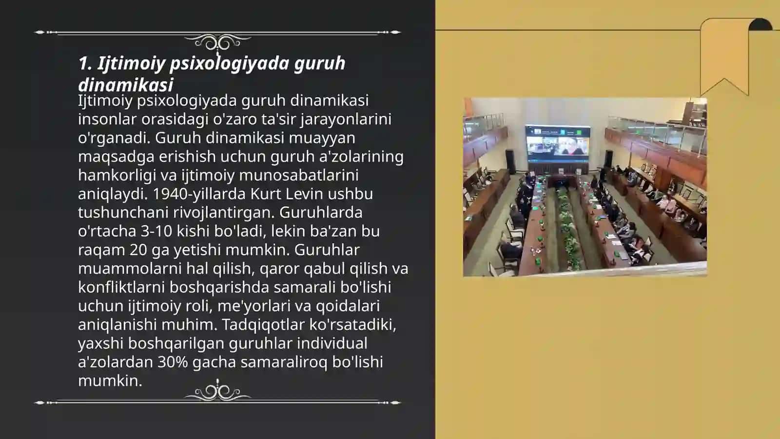 Ijtimoiy psixologiyaning asosiy zamonaviy yònalish va ijtimoiy psixologik nazariyalar 3