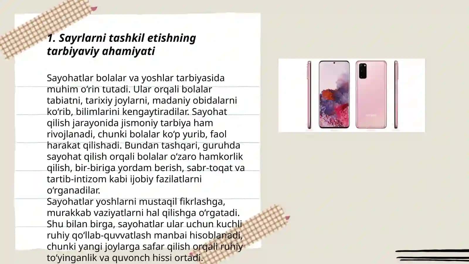 MTT da maʼruza matnini tayyorlash 3