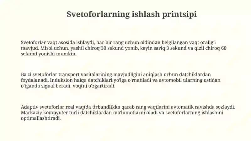 Svetafor va ularni turlari 3
